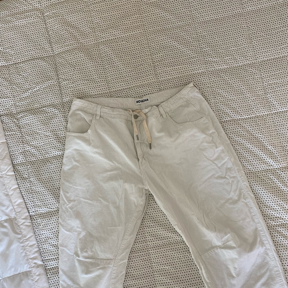 " Diane" Roucha corduroy wide leg drawstring pants

Size D - Picture 3 of 9